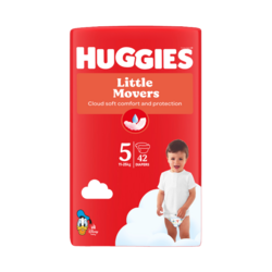 Couches Huggies Little Movers taille 5