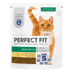 PERFECT FIT™ Cat Complete Dry Senior 11+ Chicken 750g
