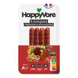 Merguez végétales et gourmandes