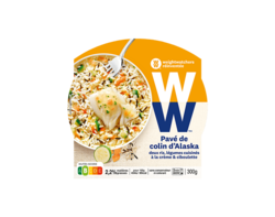 Pavé de Colin d'Alaska & deux riz 300g