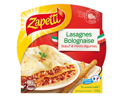 Lasagnes à la Bolognaise Bœuf et Petits Légumes