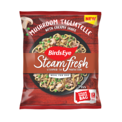 400g Mushroom tagliatelle with creamy sauce