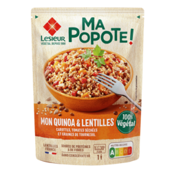 Mon Quinoa & Lentilles Carottes, Tomates séchées - 220g