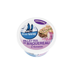 Rillettes de Maquereau a l'Echalote 125g