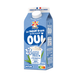 Yoplait en Brique - Yaourt Brassé Nature