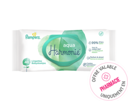 Lingettes Pampers® Aqua Harmonie™