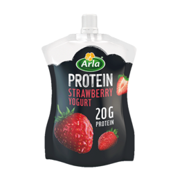 Arla Protein Strawberry Yogurt Pouch 200g