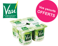 Vrai - Yaourt Nature Bio 4x152g