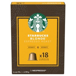Nespresso Blonde Espresso 18 caps 94g
