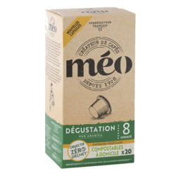 Méo Dégustation Capsules Home Compost x20