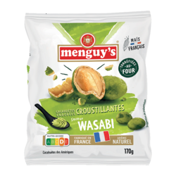 Cacahuètes enrobées Wasabi - 170g