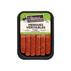 Merguez véritables de bœuf x6 (330g)