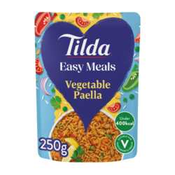 Tilda Easy Meals Vegetable Paella Rice 250g