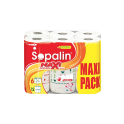 Sopalin Maxi Décoré 6 maxi rouleaux