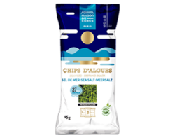 Chips d'algues sel de mer 15g