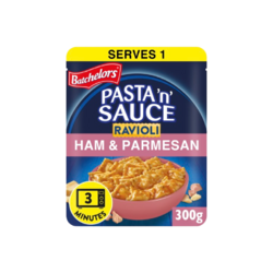 Batchelors Ravioli Microwave Meal Ham & Parmesan