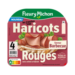 Tranches Végé Haricots Rouges saveur barbecue