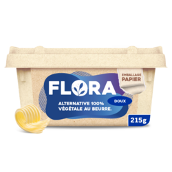 Alternative végétale au beurre tendre doux FLORA