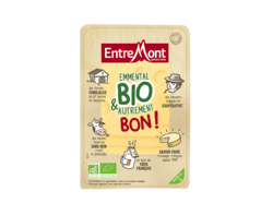 Tranches Emmental Bio Entremont 180g