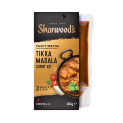 Sharwood's Tikka Masala Indian Curry Sauce Kit 280g