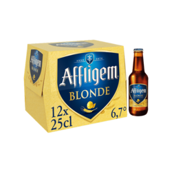 Affligem Blonde bière d'Abbaye 12x25cl 6.7°
