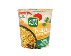 Cup de Riz saveur Poulet au Curry Japonais