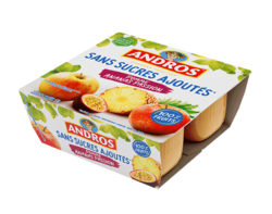 Sans Sucres Ajoutés* Pomme Ananas Passion x4