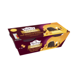 Mr Kipling Signature Caramel Brownie Puddings x2 210g