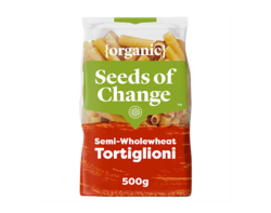 Organic Semi-Wholewheat Tortiglioni 500g