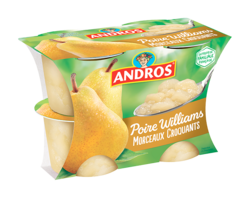 Poire Williams Morceaux 4x100g