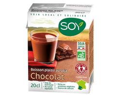 Boisson plaisir Soja & Chocolat 20cl