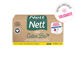 Nett® 100% Coton Bio Normal x16