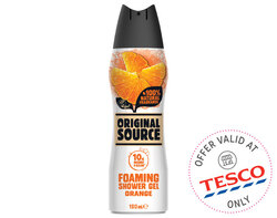 Orange Foaming Shower Gel