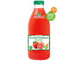 Pur Jus d’Oranges Sanguines Pressées 1L