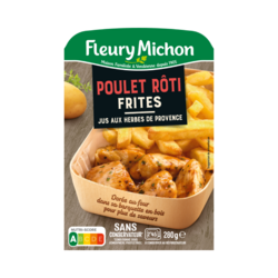 Poulet Rôti Frites
