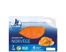 Saumon fumé de Norvège ASC 