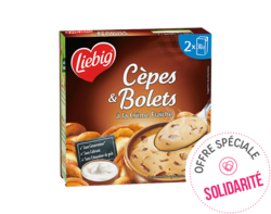 Cèpes & bolets à la crème fraîche