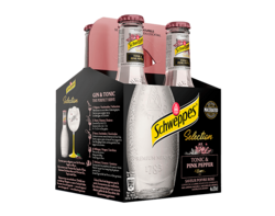 Schweppes Sélection Tonic & Pink Pepper 4x20cl