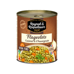Flageolets cuisinés à l'Auvergnate 820G