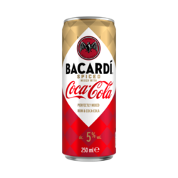 Bacardi Spiced & Coca-Cola 250ml