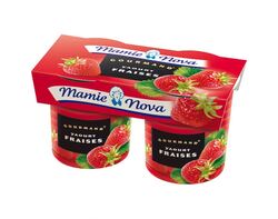 Yaourts Gourmand® Fraises Mamie Nova 