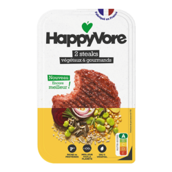 Steaks végétaux et gourmands