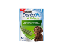 ActivFresh Large Dog Dental Treat 4 Sticks