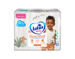 Culottes Lotus Baby Douceur Naturelle T4x32