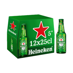Heineken bière blonde 12x25cl 5°