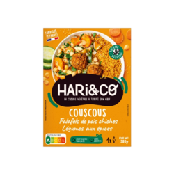 Couscous aux falafels