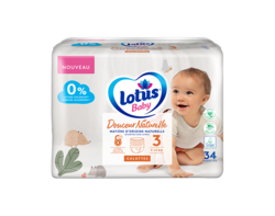 Culottes Lotus Baby Douceur Naturelle T3x34
