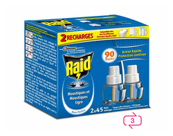 Raid® Recharge électrique liquide 2x45 nuits