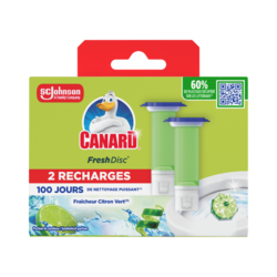 Recharges Canard Fresh Disc Fraîcheur Citron Vert