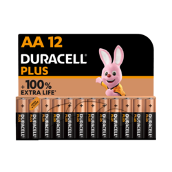 Duracell PLUS 100%  AA X12